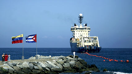instalacione del cable Venezuela Cuba