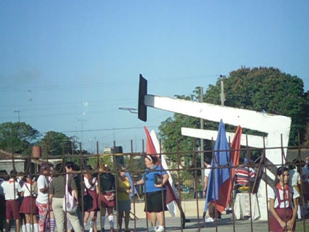 Acto de provocación realizado el 23 de febrero del 2013, 3er aniversario de la muerte de Orlando Zapata Tamayo, frente a la vivienda de Jorge Vázquez en Sagua la Grande.5