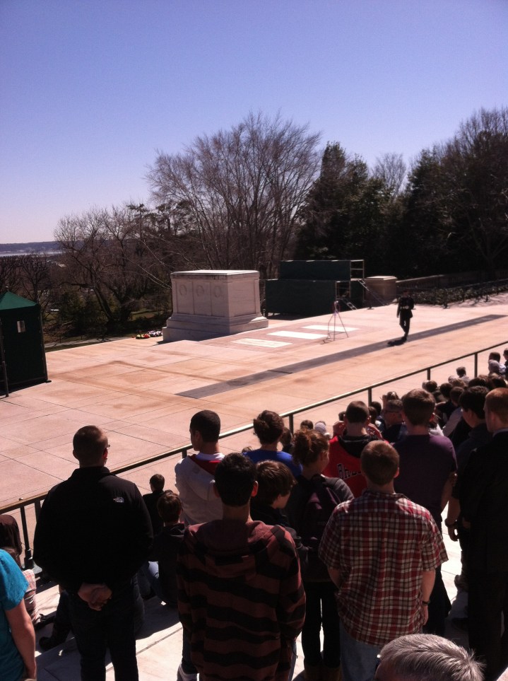 Tumba al soldado desconocido Arlington EE.UU