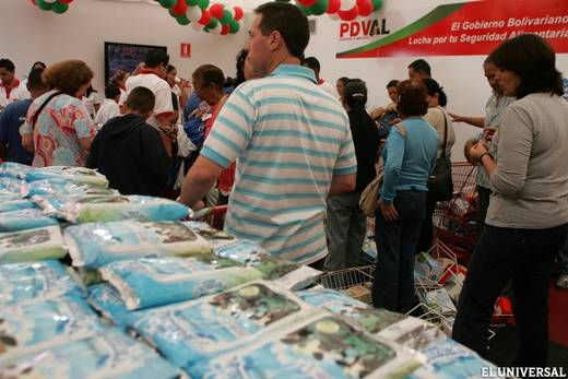 mercado venezolano (venta de leche en polvo)