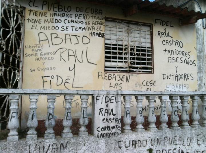 Casa de opositora Damaris Moya