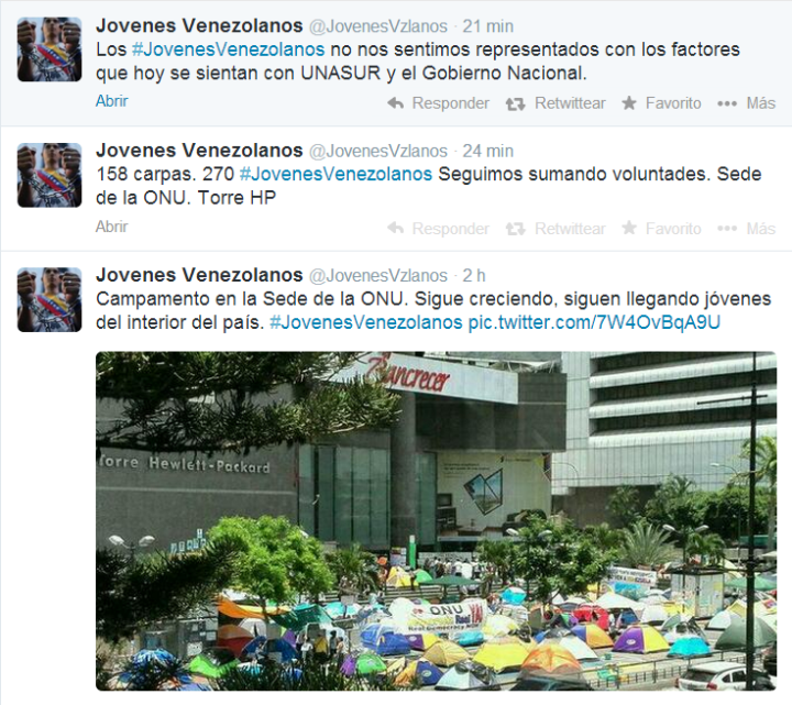 reacciones twitter dialogo 3 jovenes vzlano