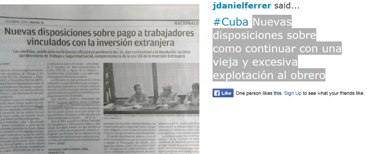 reporta cuba nuevas disposiciones Josedanielferrer
