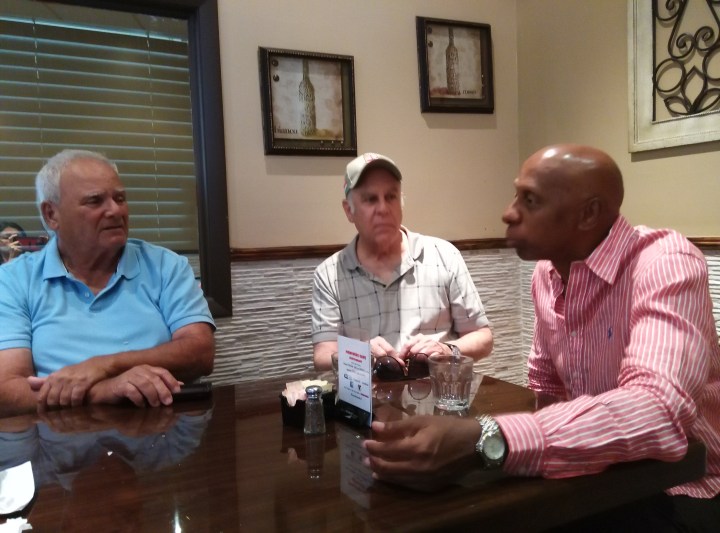 De izq a der Diego Francisco (Paco) Talavera Ramiro Gómez y Guillermo Fariñas