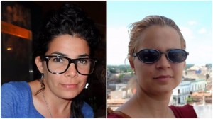 Odalys Ochoa Aguilar (Izq) e Iris Maria Marino Garcia