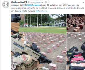Drogas Cuba Puerto Panama