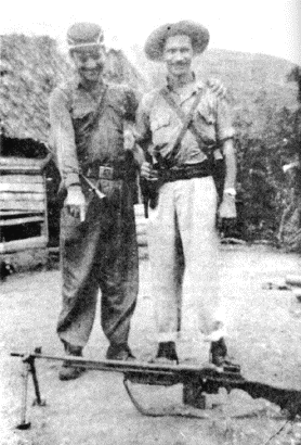 Evelio Duque (izq) junto a Osvaldo Ramírez