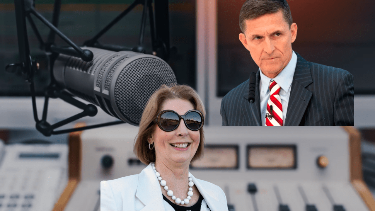 Combinacion de fotos de Sidney Pawell (izq) y General Flynn