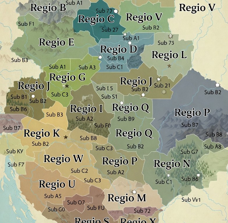 balcanizacion Mapa creado por Grok