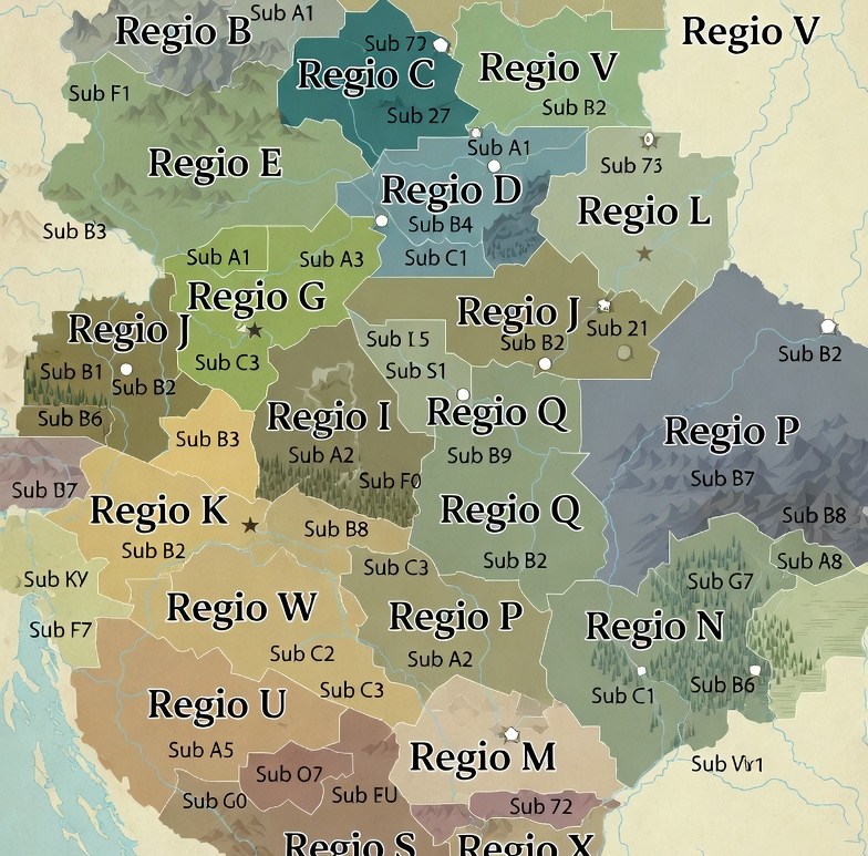 balcanizacion Mapa creado por Grok