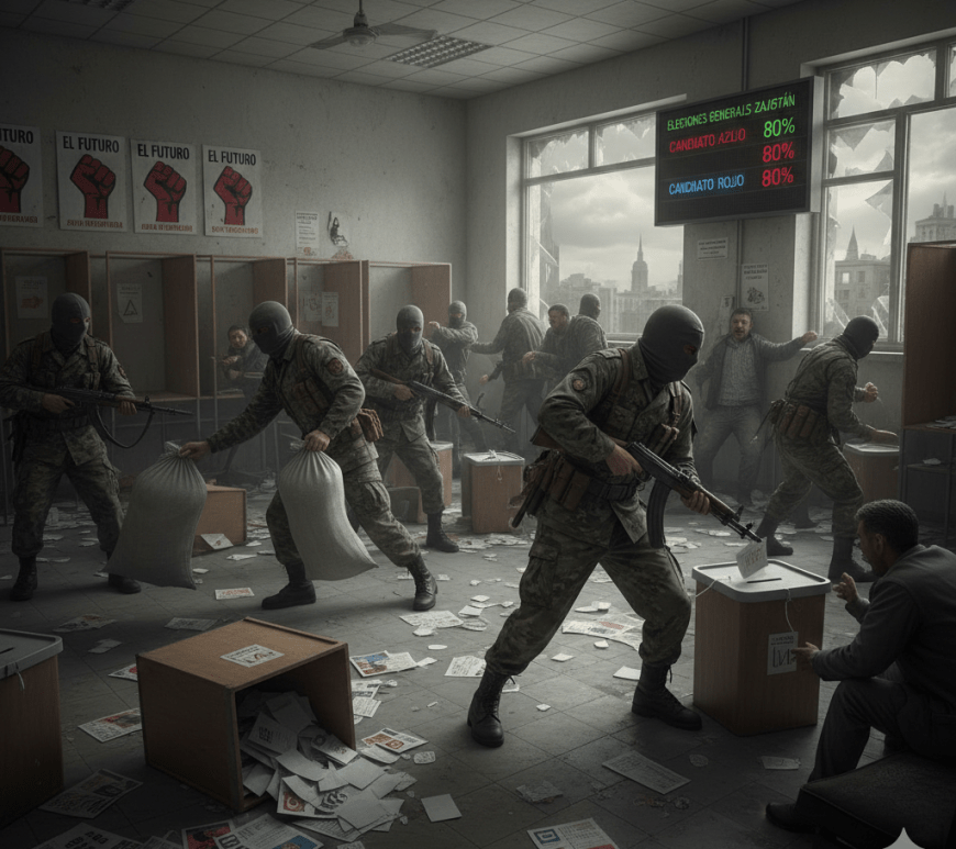 robo de elecciones /Gemini IA