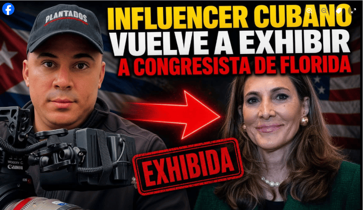el post mas reciente destaca la labor de Vladimir Aguilar en las redes exponiendo a congresitas en USA