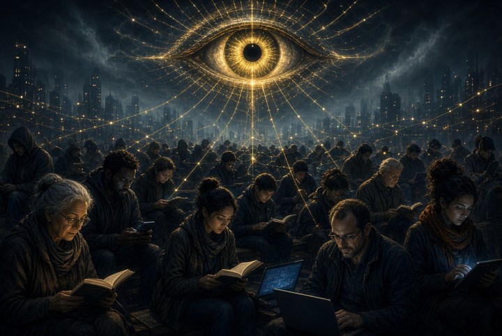 el gran ojo que vigila y controla